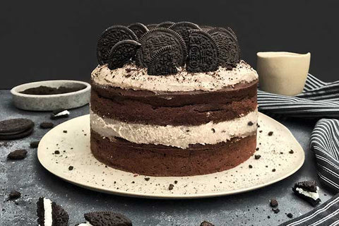 Oreo Kuchen mit Pur Kakaopulver
