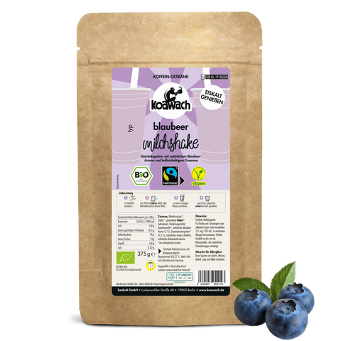 Blaubeer Milchshake