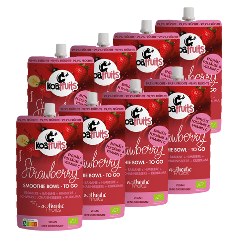 8x Strawberry - Smoothie Bowl