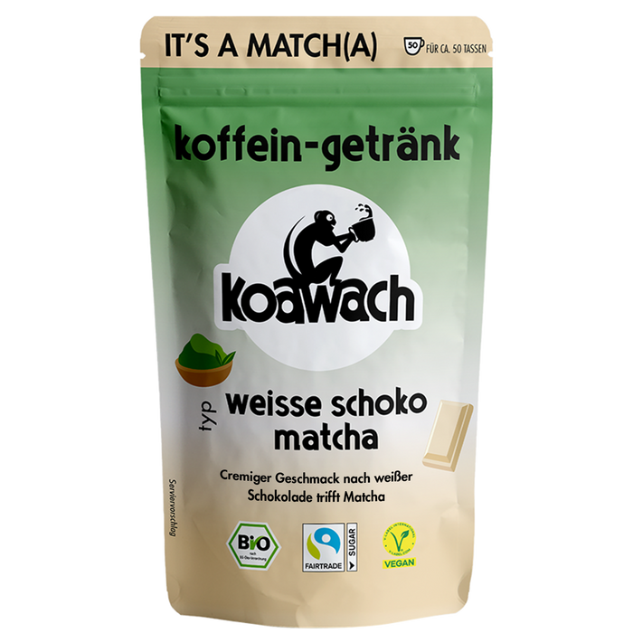 Weisse Schoko Matcha